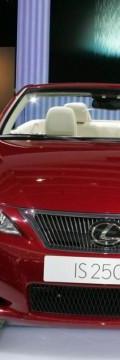 LEXUS IS Coupe Convertible Technical сharacteristics
