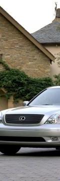 LEXUS LS III Technical сharacteristics

