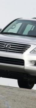 LEXUS LX III Technical сharacteristics
