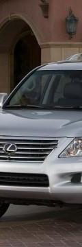 LEXUS LX III Technical сharacteristics
