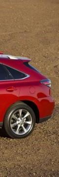 LEXUS rx iii 350 4wd (277) Technické sharakteristiky
