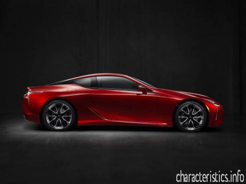 LEXUS 世代
 LC cupe 500 5.0 AT (467hp) 技術仕様
