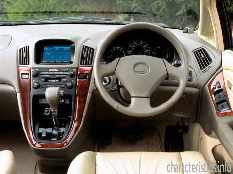 LEXUS Поколение
 rx i 300 4wd (201 hp) Технически характеристики
