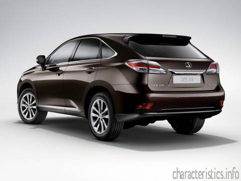 LEXUS 世代
 rx iii restyling 270 2.7 at (188hp) 技術仕様
