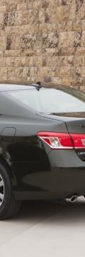 LEXUS ES V Restyling 350 3.5 AT (275hp) Технічні характеристики
